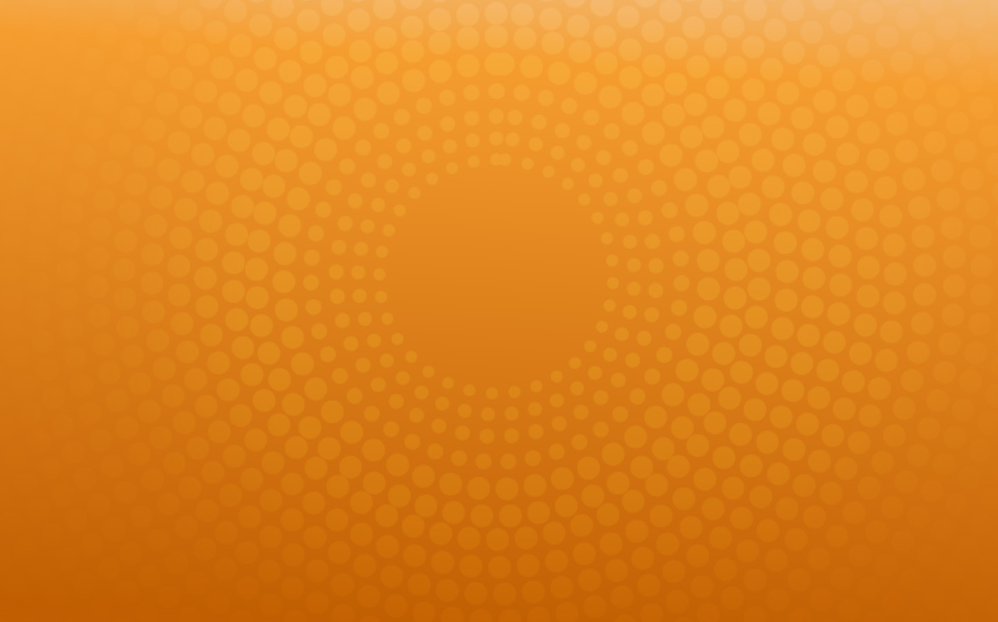 Yellow background with polka dots in a radial